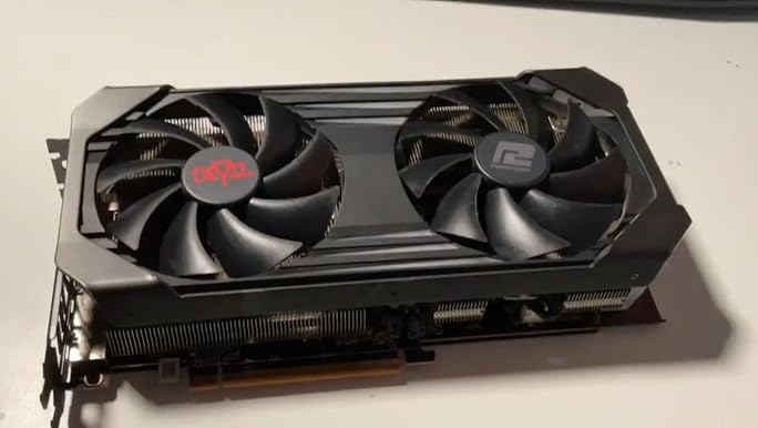 保証付 Power Color RX 6600 XT 8GB Red Devil PowerColor AMD Radeon RX 6600 XT Red Devil Dual-Fan 8GB